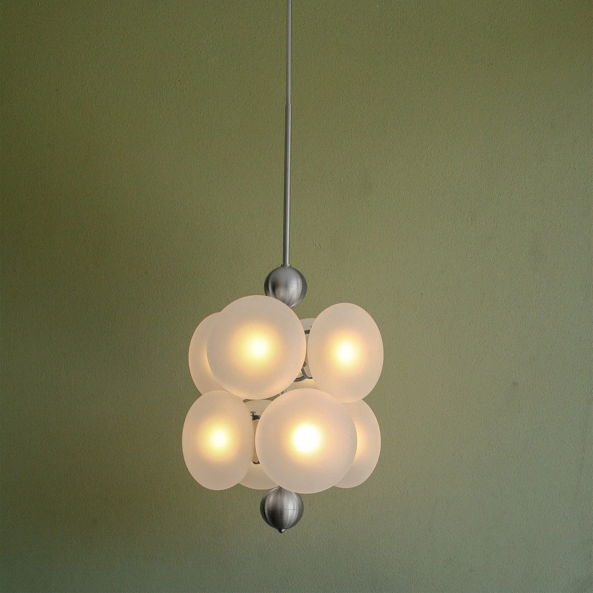 Allure Smoked Glass Pendant Light