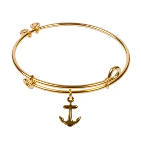 Anchor , Bangle 18K Gold Plated