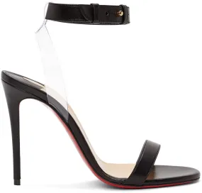Christian Louboutin Black Jonatina 100 Heeled Sandals