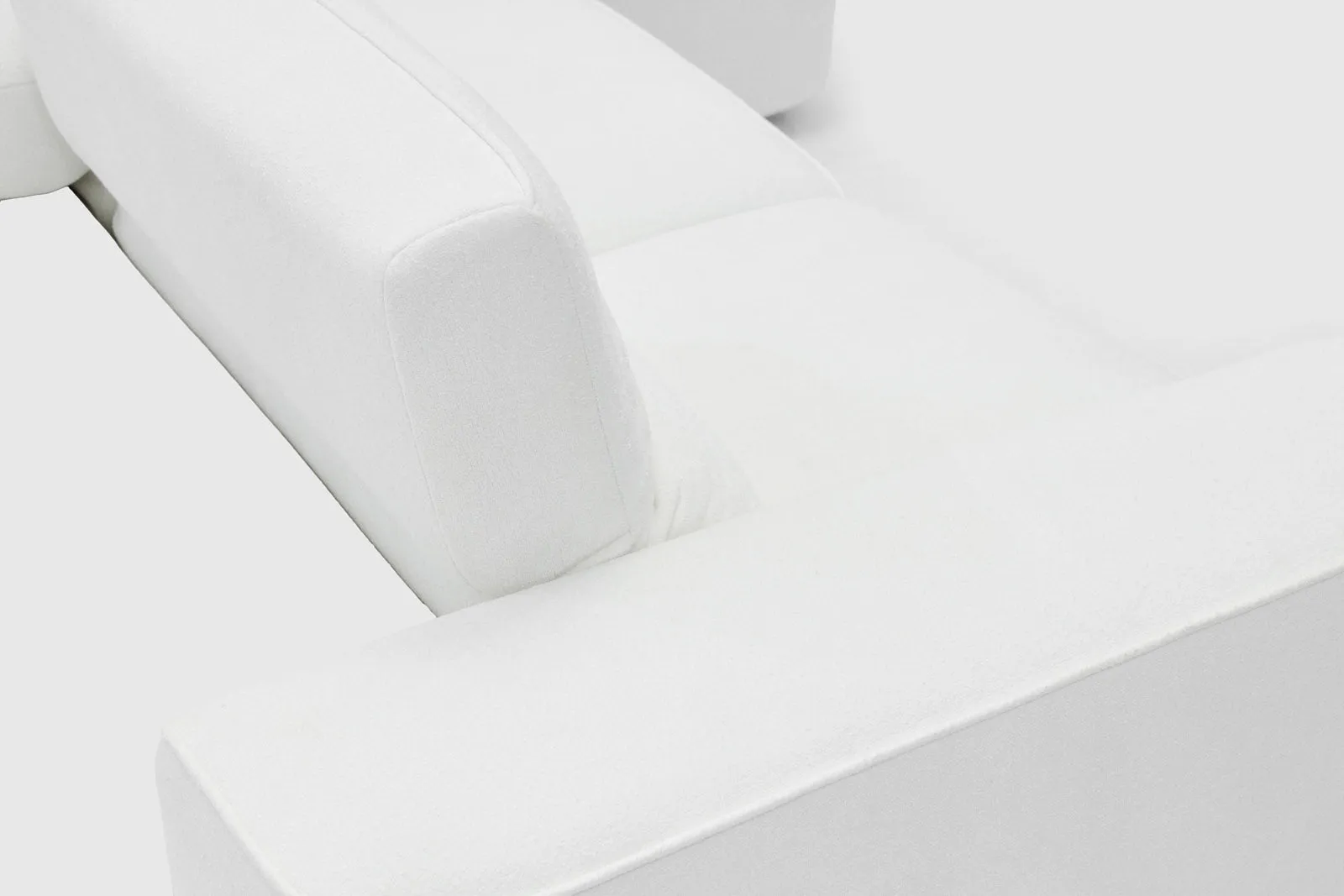 Cream - corner sofa