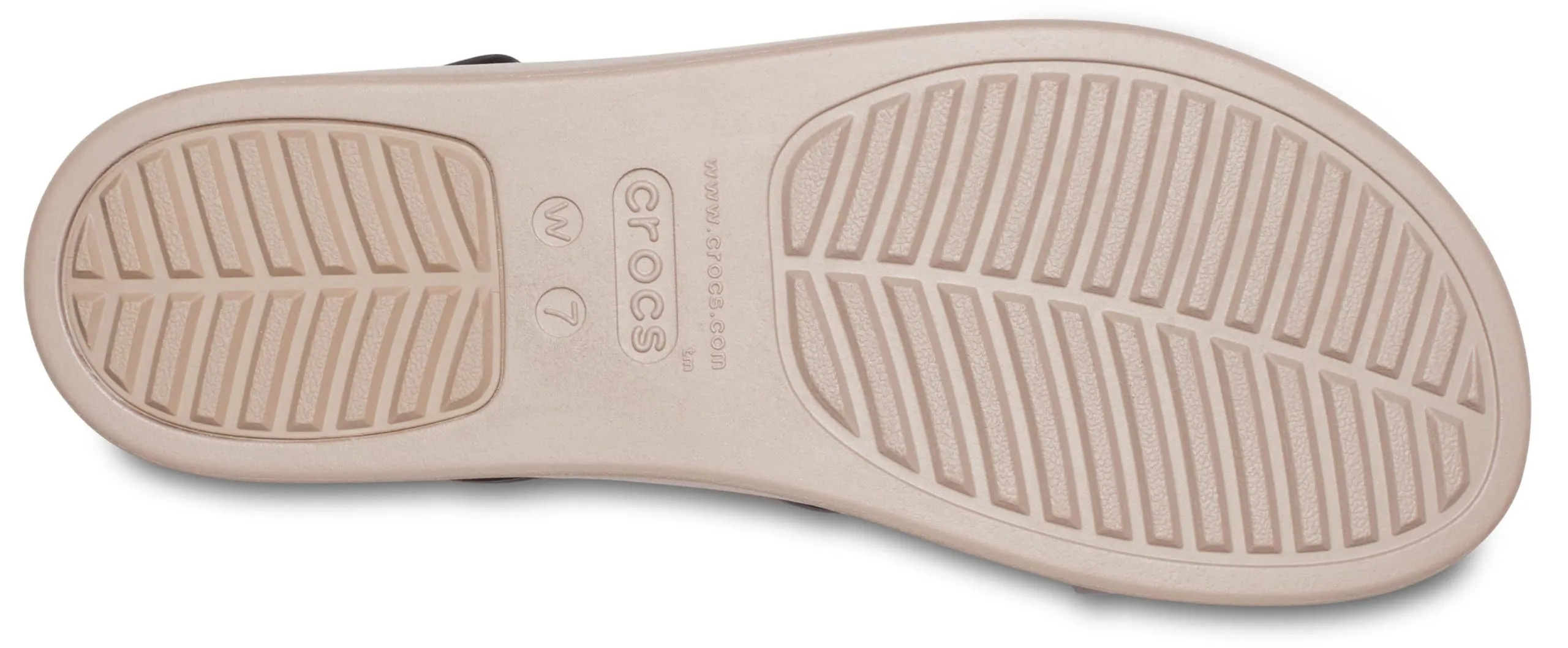 crocs Women's Black/Mushroom Fashion Sandals - 4 UK (36.5 EU) (6 US) (206453-07H)-W6