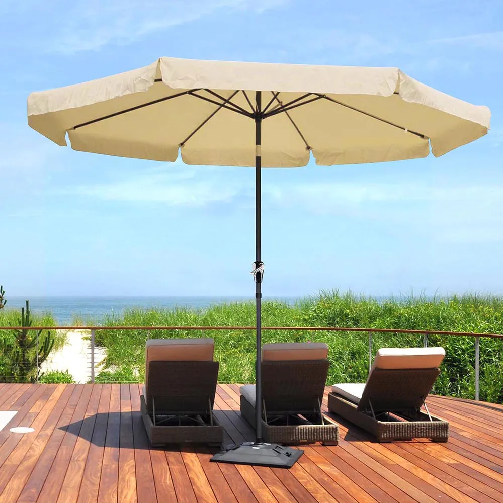 DIY 10 Foot Patio Outdoor Umbrella Tilt Color Options