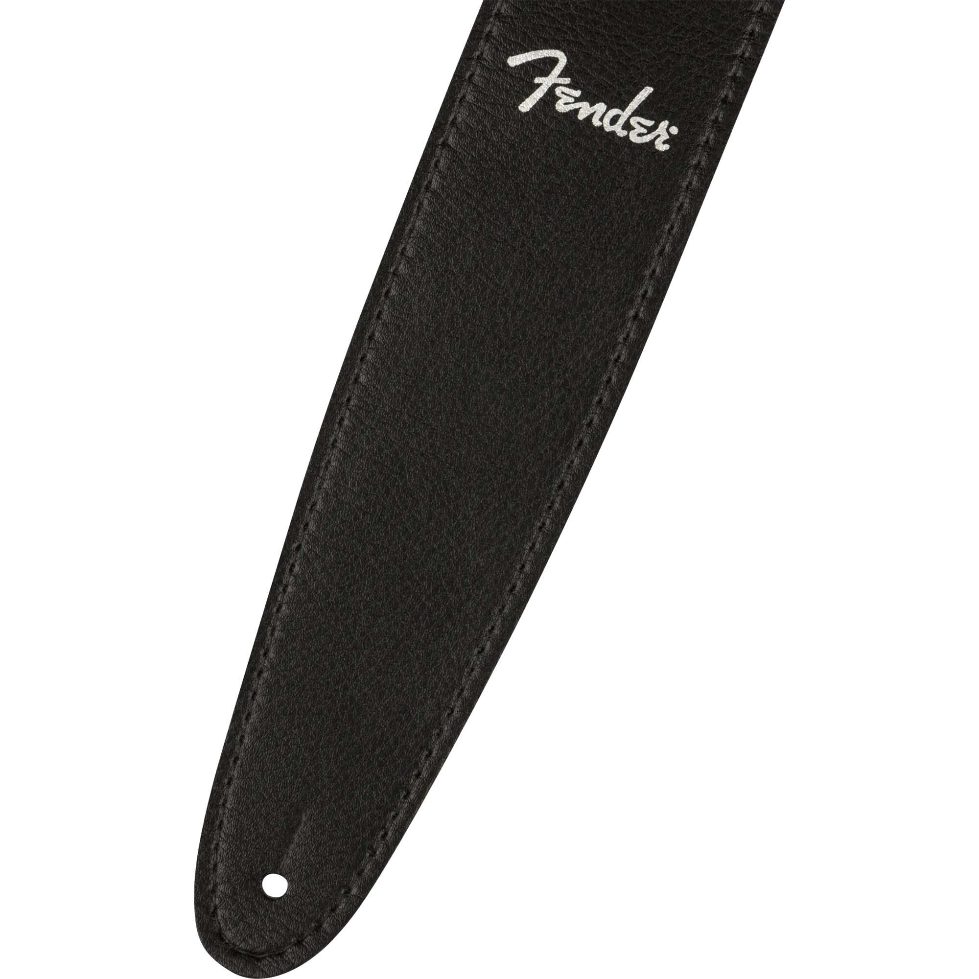 Fender Vegan Leather Strap, Black, 2.5"