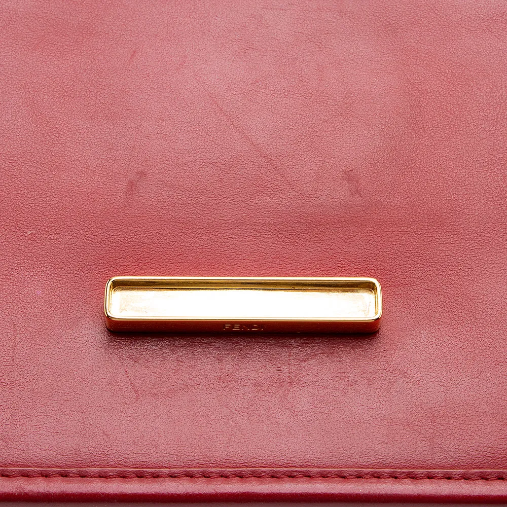 Fendi Calfskin Kan I Shoulder Bag (SHF-13965)