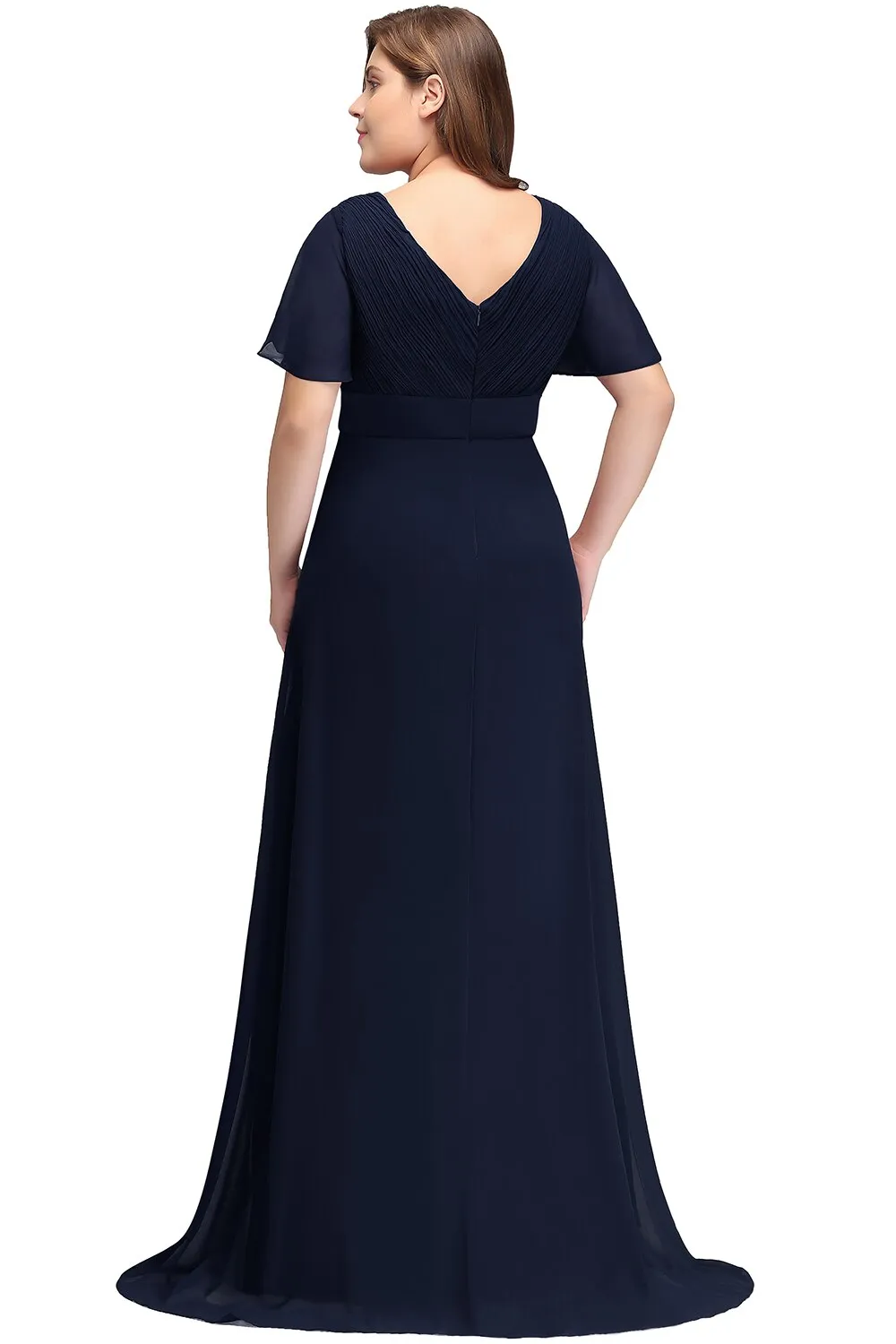 Funki Buys | Dresses | Women's Elegant Chiffon Evening Dress