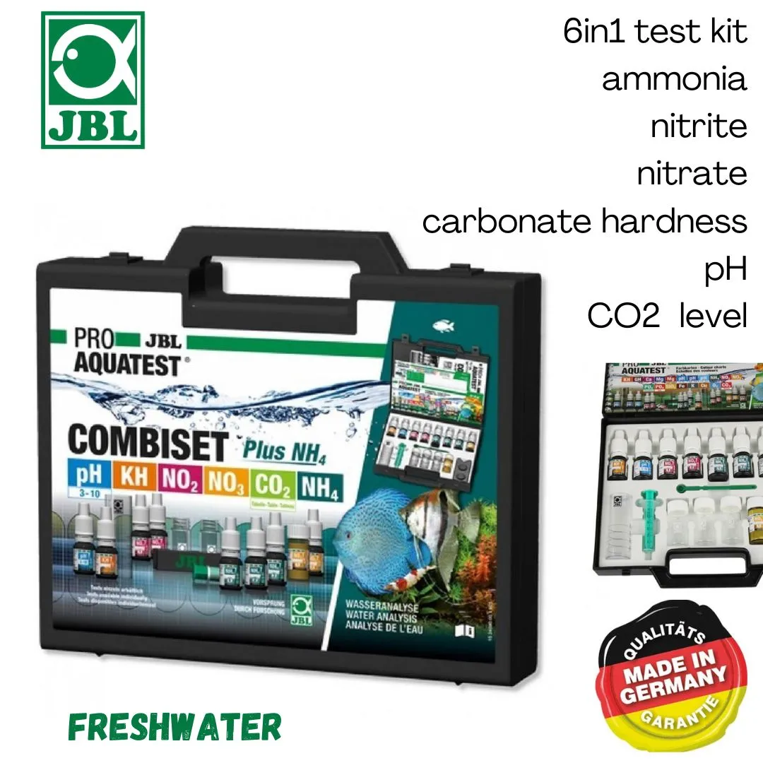 JBL ProAqua Test Combi Set (NH4, pH, KH, NO2, NO3)