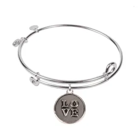 Love, Bangle Sterling Silver Plated
