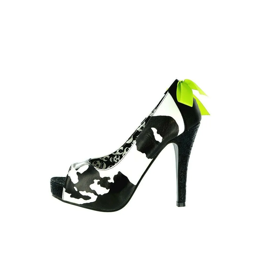 Misfits Peep Toe Platform Womens Heels