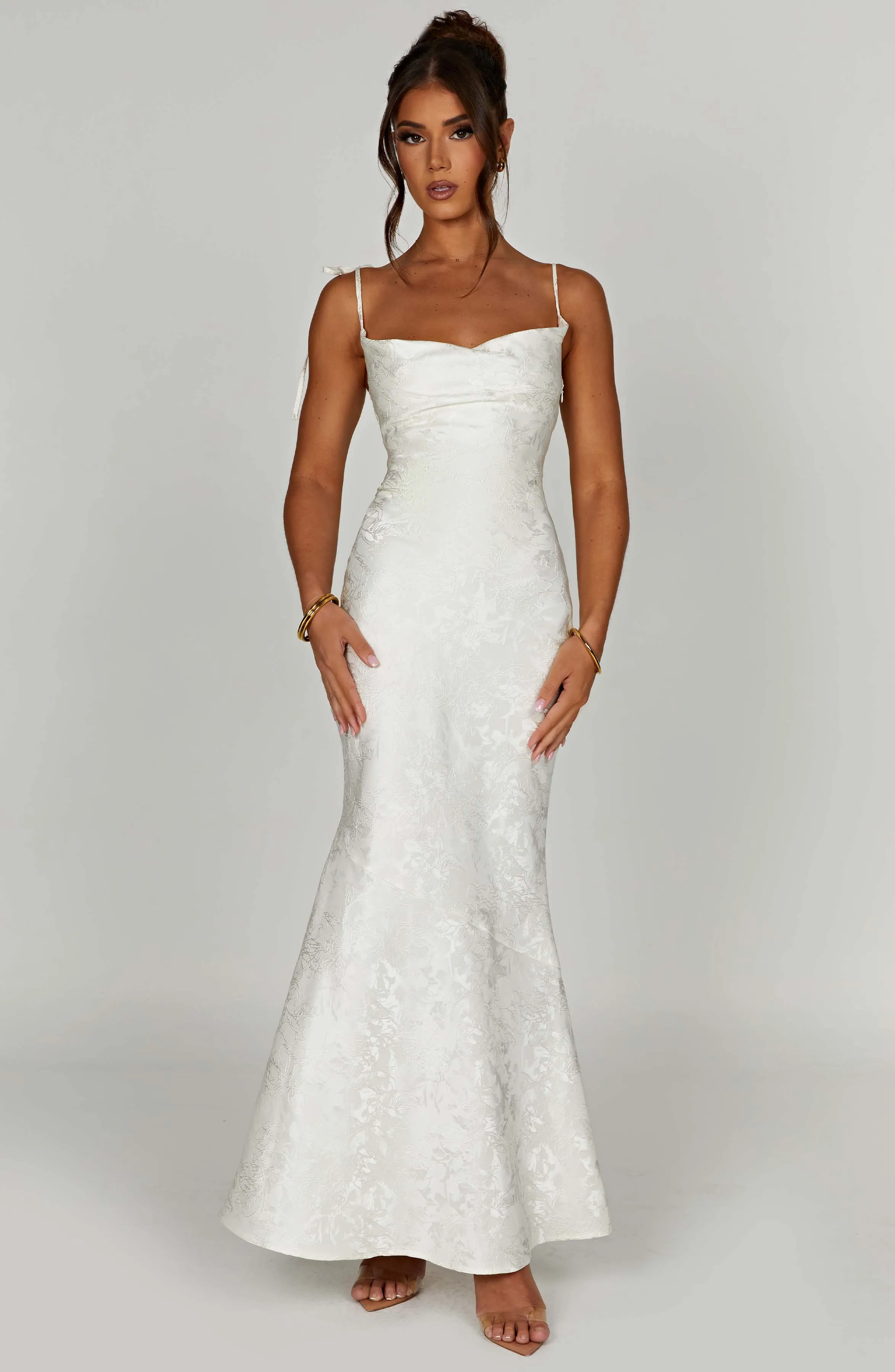 Whitney Maxi Dress - Ivory