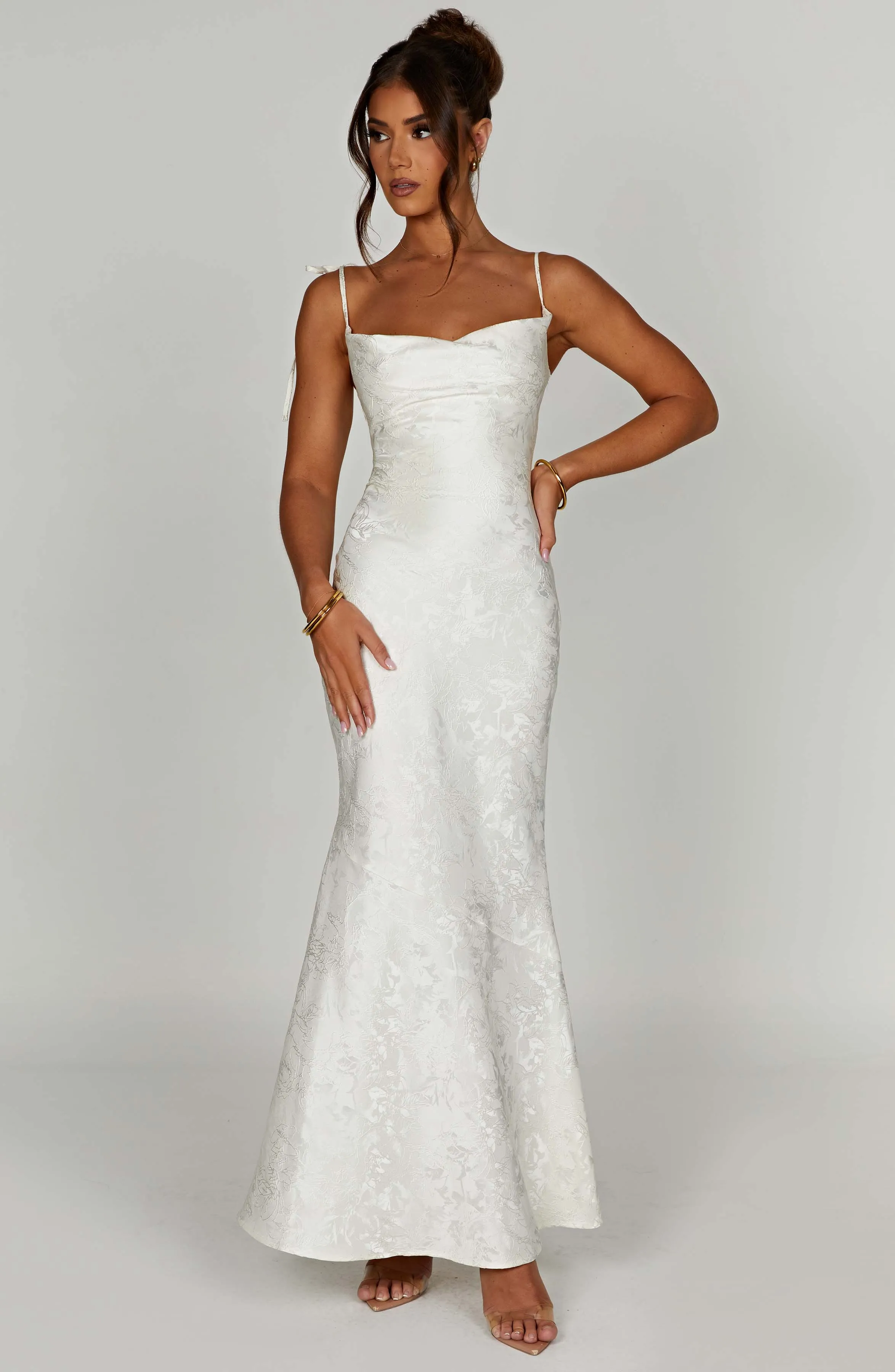 Whitney Maxi Dress - Ivory