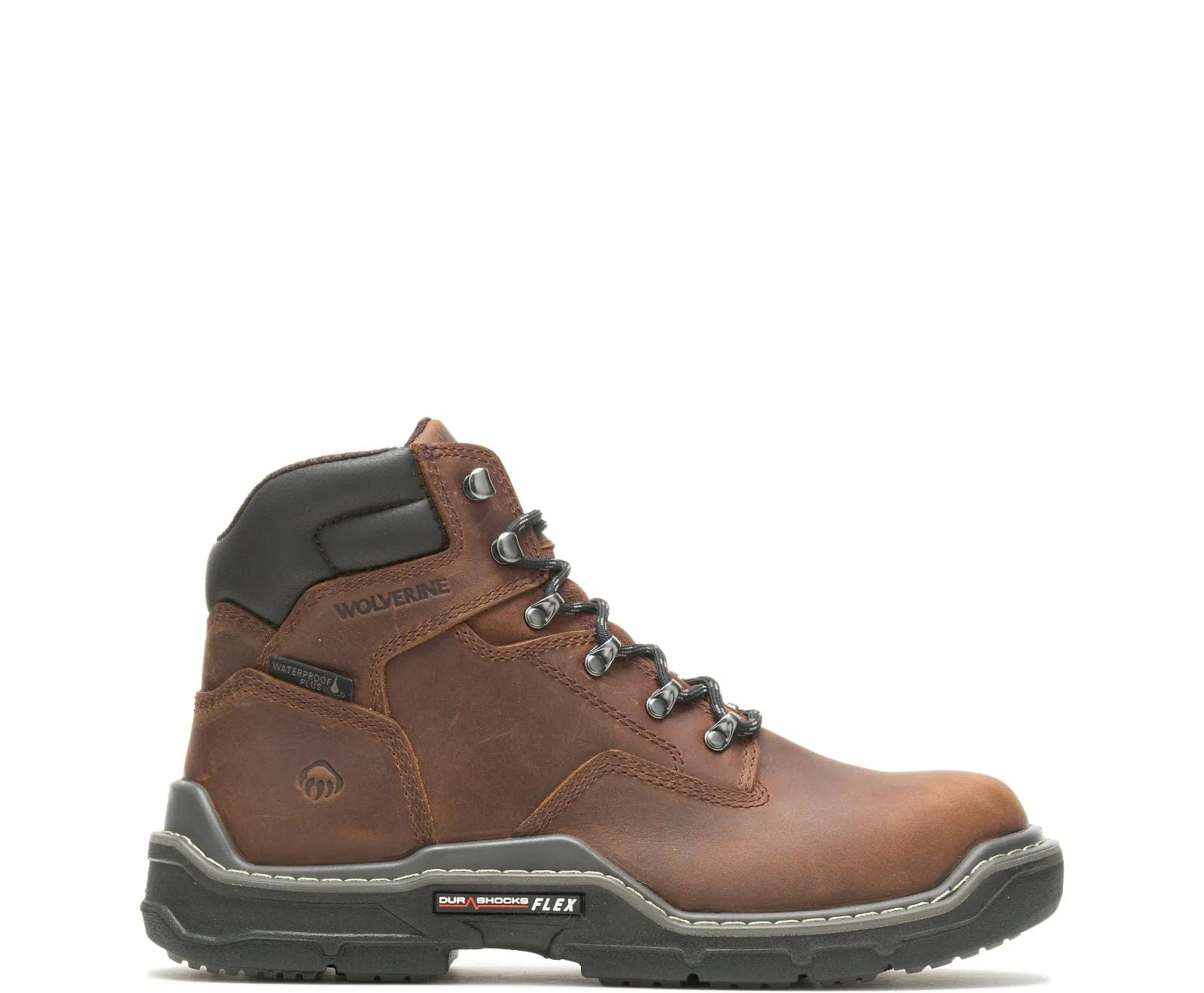 Wolverine Men's Raider DuraShocks® Waterproof 6" CarbonMax® Work Boots W211128