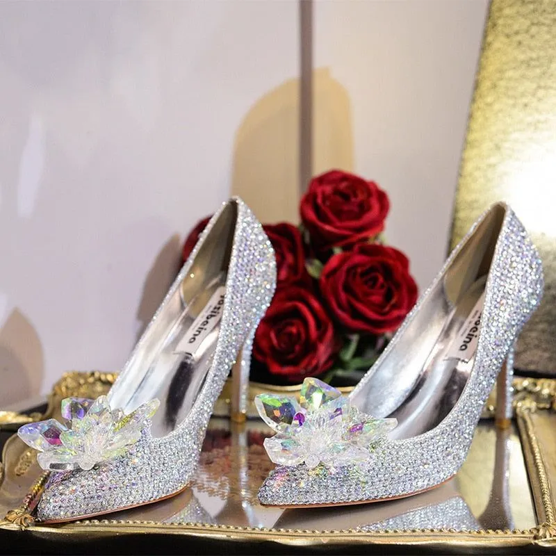 Women's Crystal Princess Bridal Shoes