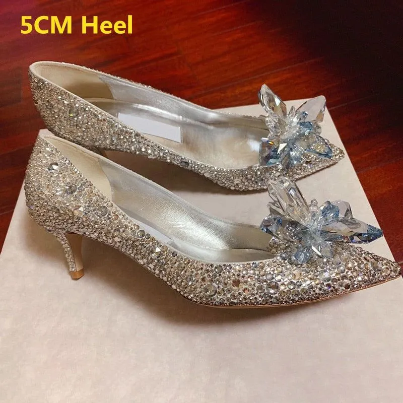 Women's Crystal Princess Bridal Shoes