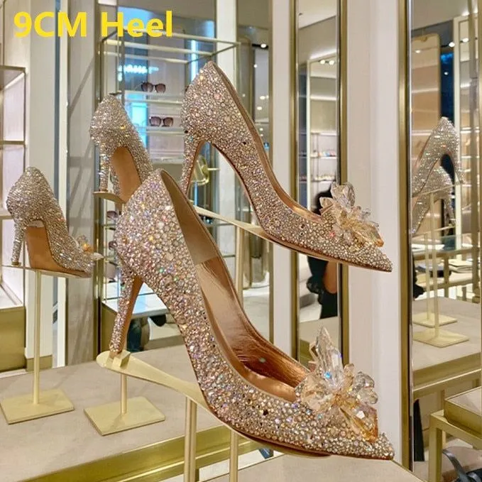 Women's Crystal Princess Bridal Shoes