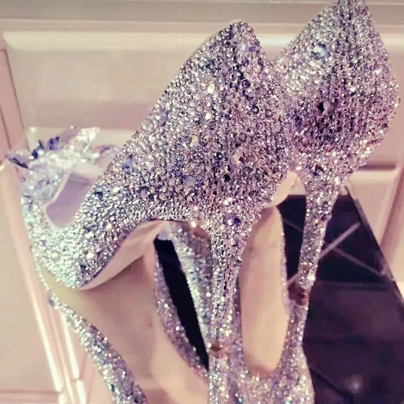 Women's Crystal Princess Bridal Shoes
