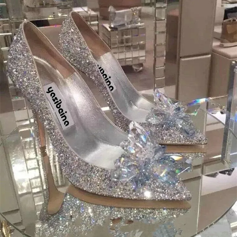 Women's Crystal Princess Bridal Shoes