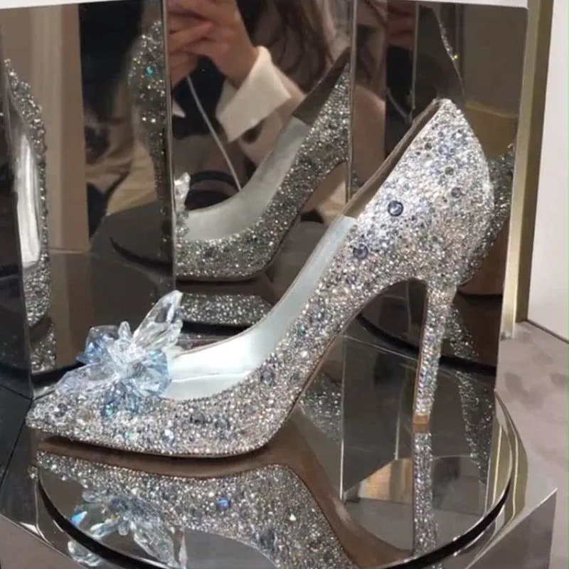 Women's Crystal Princess Bridal Shoes