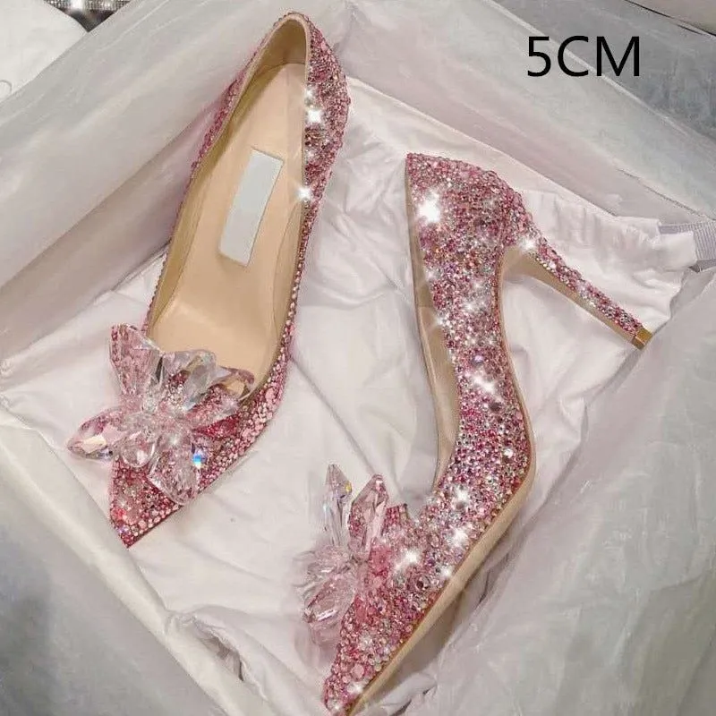 Women's Crystal Princess Bridal Shoes